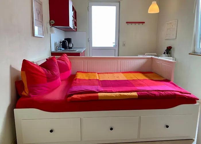 Die Senfbude - Klein Aber Fein - Wunderschoenes Studio-Apartment Mit Terrasse Und Stellplatz