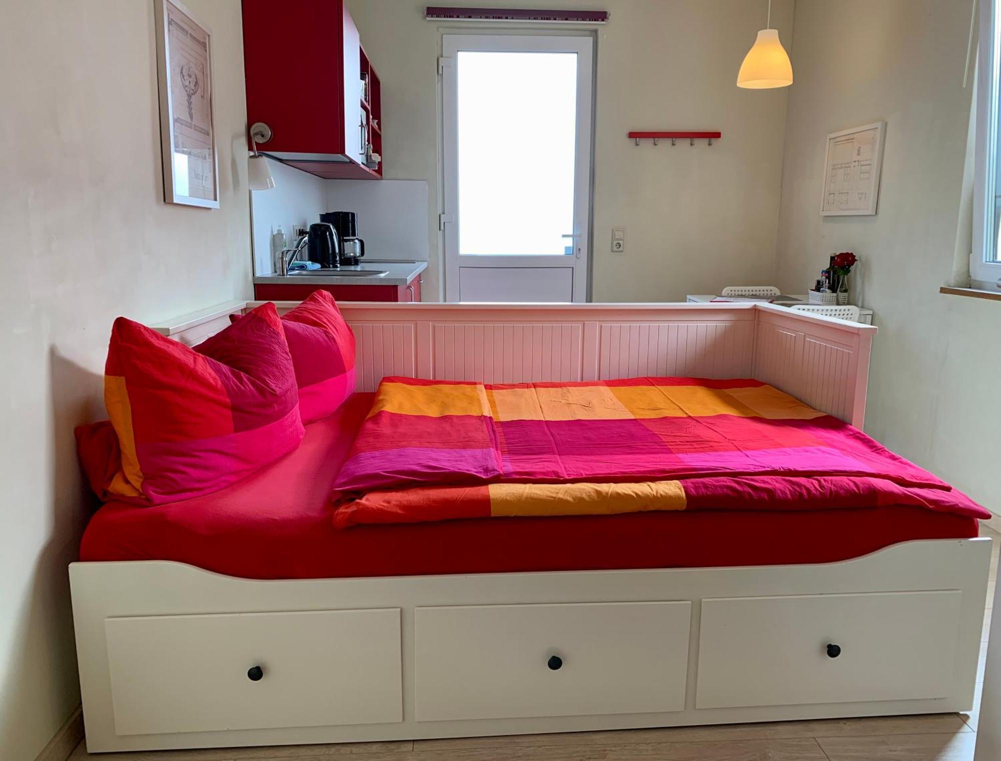 Senfbude - Klein Aber Fein - Wunderschoenes Studio-apartment Mit Terrasse Und Stellplatz